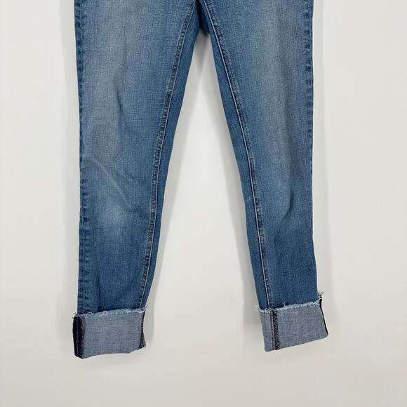 Rag & Bone High Rise Ankle Skinny Jean Levee Raw Hem Pockets Womens 26 - Picture 3 of 9